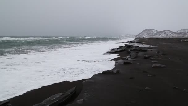 Tempestade Oceano Pacífico — Vídeo de Stock