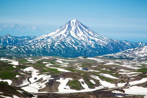 Vulcão Vilyuchinsky, Kamchatka . — Fotografia de Stock