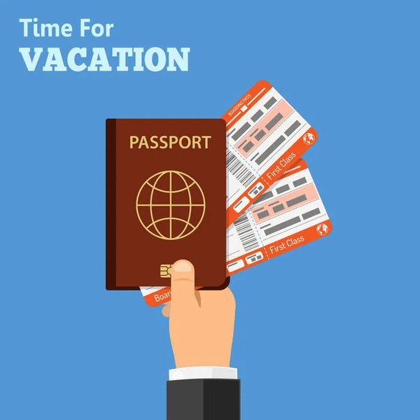 Vakantie en toerisme concept — Stockvector