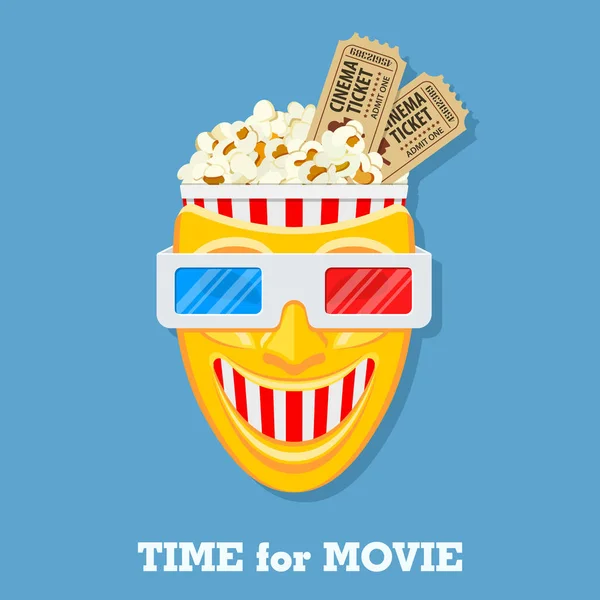 Kino a film čas — Stockový vektor