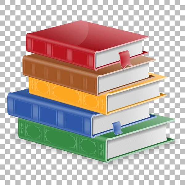 Concepto educativo con libros — Vector de stock