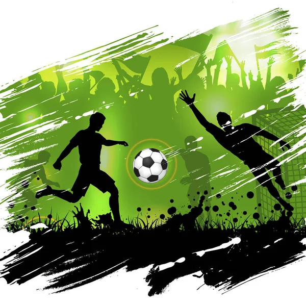 Soccer Championship Poster — Stock Vector