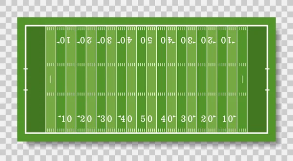 Campo de fútbol americano — Archivo Imágenes Vectoriales