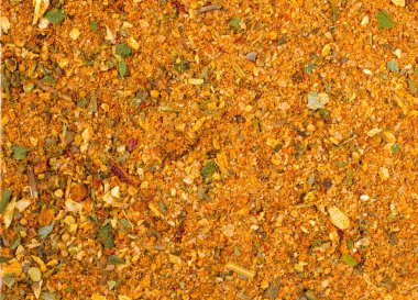 Doku arka plan. Baharat karışımı et. Baharat biber soğan sarımsak kişniş zerdeçal karabiber fesleğen dereotu oluşur