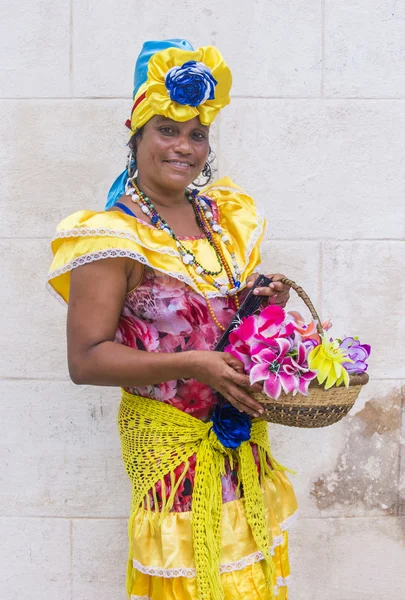 Portret van een Cubaanse vrouw — Stockfoto