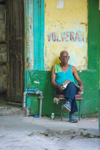 キューバの男のポートレート — ストック写真