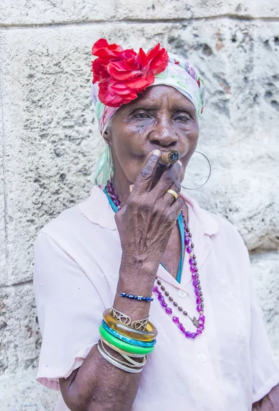 Portrait d'une femme cubaine — Photo