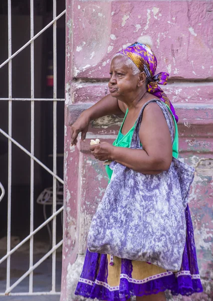 キューバの女性の肖像画 — ストック写真