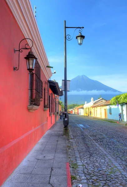 Antigua Guatemala city görünümü — Stok fotoğraf