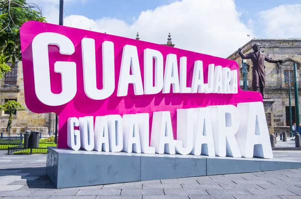 Guadalajara znamení — Stock fotografie