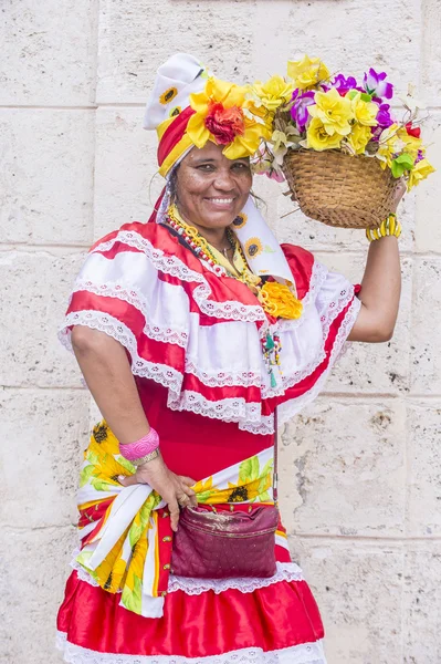 Portret van een Cubaanse vrouw — Stockfoto