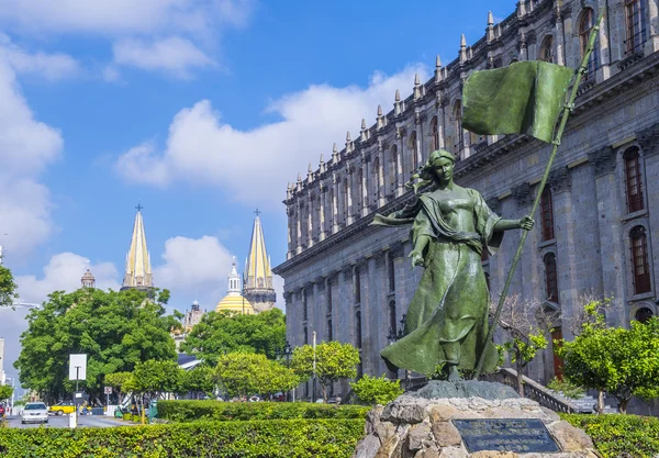 Zabytkowym centrum miasta Guadalajara — Zdjęcie stockowe