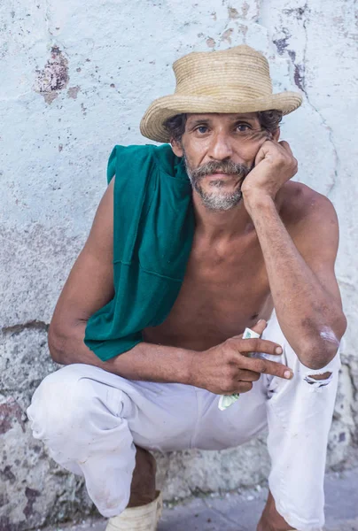 Retrato de un cubano — Foto de Stock