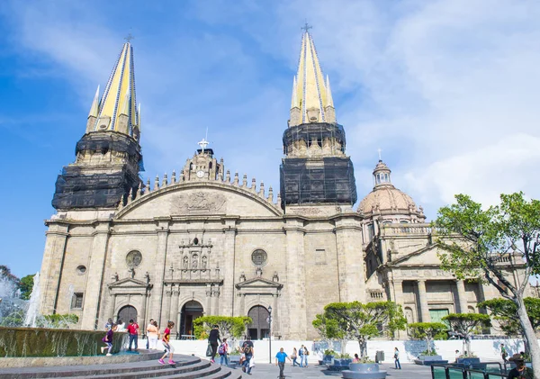 Katedra w Guadalajarze — Zdjęcie stockowe