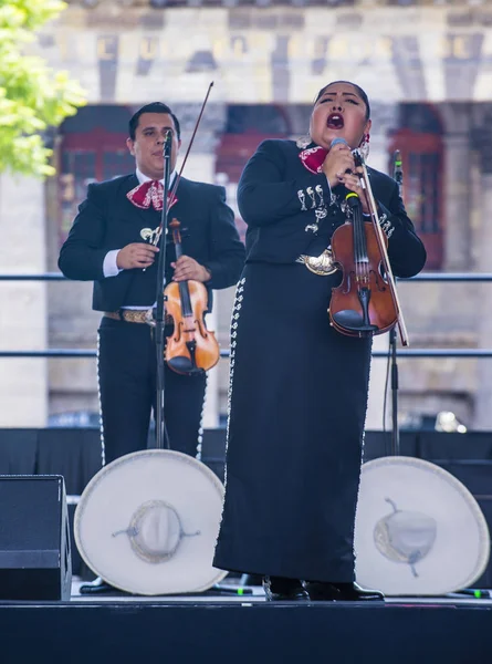 Uluslararası Mariachi ve Charros Festivali — Stok fotoğraf