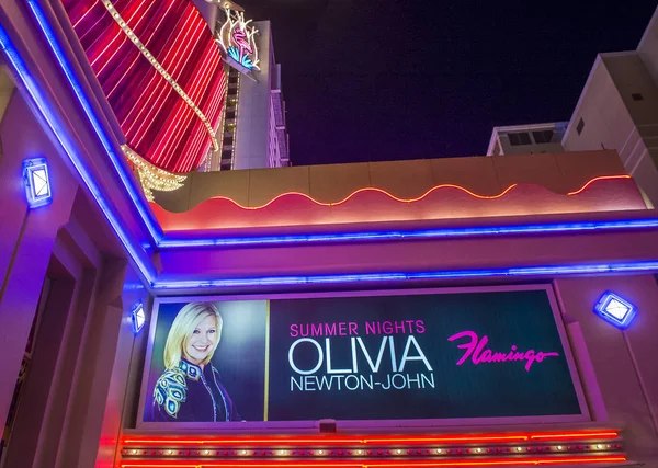 Las Vegas , Olivia Newton-John — Stock Photo, Image