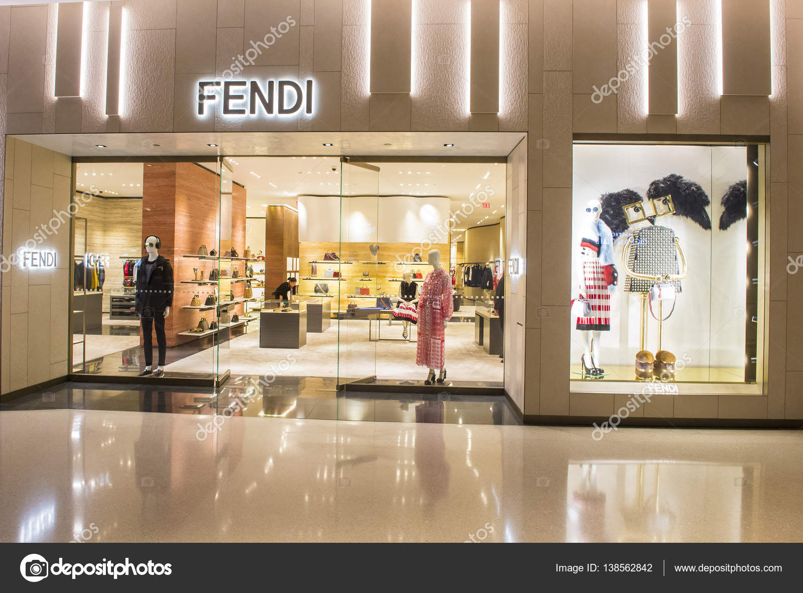 Fendi store in Las Vegas Stock Editorial Photo © kobbydagan 138562842