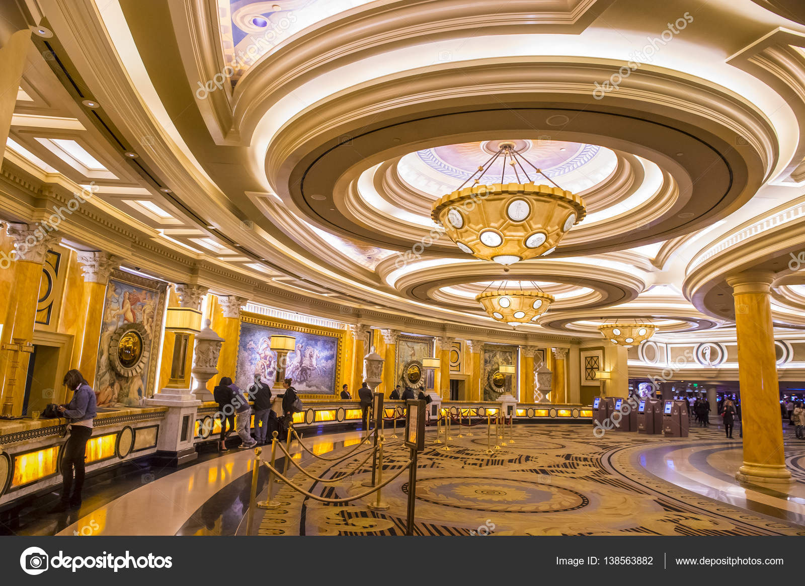 Las Vegas Caesars Palace Redaktionelles Stockfoto