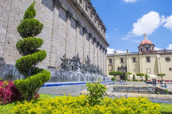 Der platz fundadores in guadalajara — Stockfoto