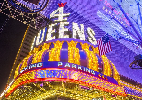 Las Vegas, 4 Queens Hotel and Casino — Fotografia de Stock