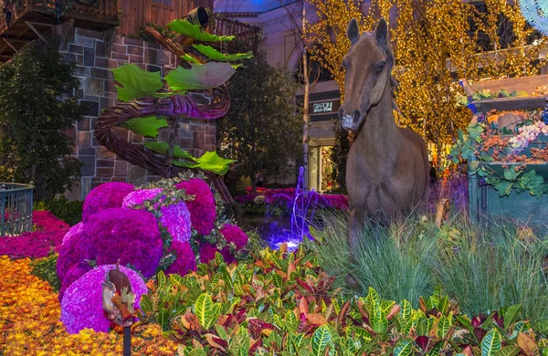 Bellagio hotel wintergarten & botanischer garten — Stockfoto