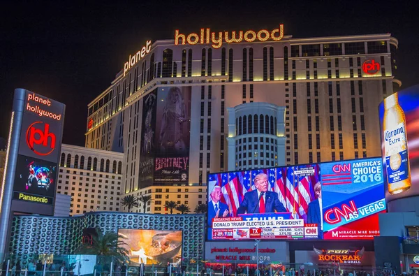 Noite de eleições em Las Vegas — Fotografia de Stock