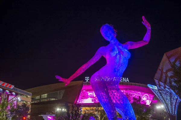 A Escultura de Dança Bliss em Las Vegas — Fotografia de Stock