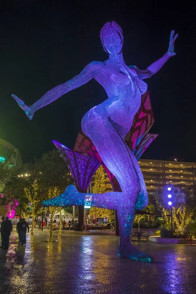 A Escultura de Dança Bliss em Las Vegas — Fotografia de Stock