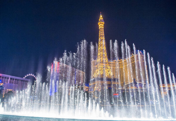 Las Vegas , fountains 