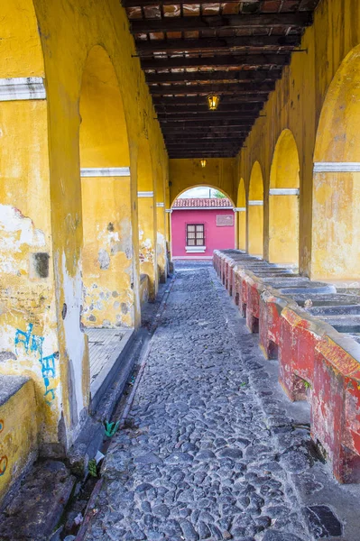 Antigua Guatemala vista sulla città — Foto Stock