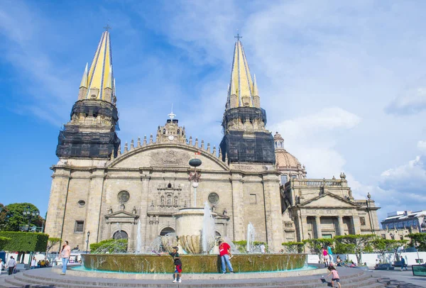 Katedra w Guadalajarze — Zdjęcie stockowe