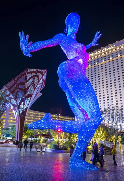 La Escultura de la Bliss Dance en Las Vegas —  Fotos de Stock