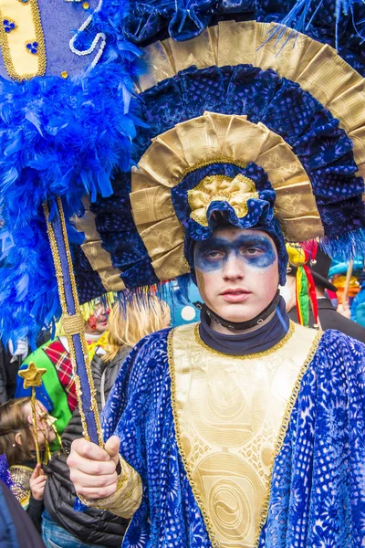 Carnevale Binche 2017 — Foto Stock