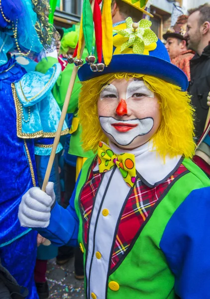 Carnevale Binche 2017 — Foto Stock