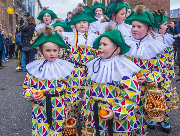 Karneval von Binche 2017 — Stockfoto