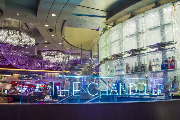 Las Vegas , Chandelier Bar — Stock Photo, Image