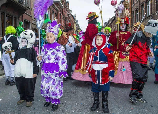 Karneval von Binche 2017 — Stockfoto