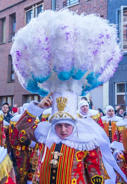 Carnevale Binche 2017 — Foto Stock