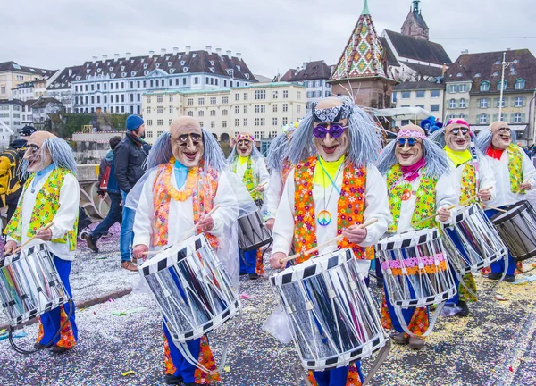 Carnevale di Basilea 2017 — Foto Stock