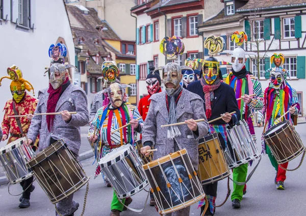 Carnaval de Basileia 2017 — Fotografia de Stock