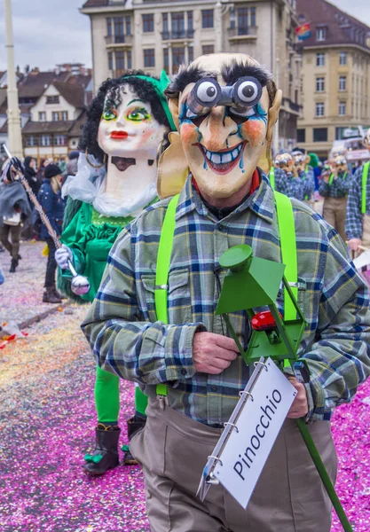 Базельский карнавал 2017 — стоковое фото