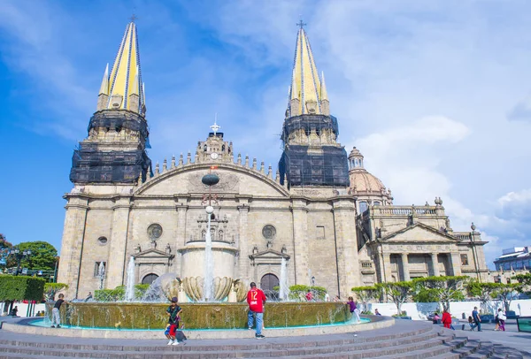 Meksika'da Guadalajara Katedrali — Stok fotoğraf