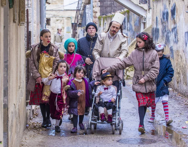 Purim mea shearim içinde — Stok fotoğraf