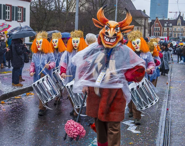 Carnevale di Basilea 2017 — Foto Stock