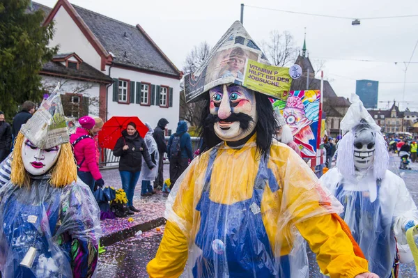 Carnaval de Basileia 2017 — Fotografia de Stock