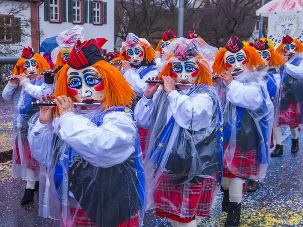 2017 Basel carnaval — Stockfoto