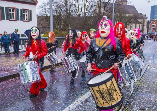 Carnaval de Basileia 2017 — Fotografia de Stock