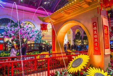 Bellagio Hotel Konservatuarı ve Botanik Bahçeleri