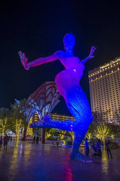 A Escultura de Dança Bliss em Las Vegas — Fotografia de Stock