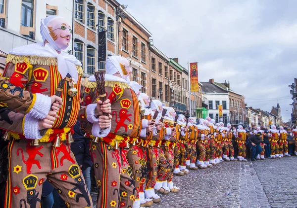 Karnawał Binche 2017 — Zdjęcie stockowe